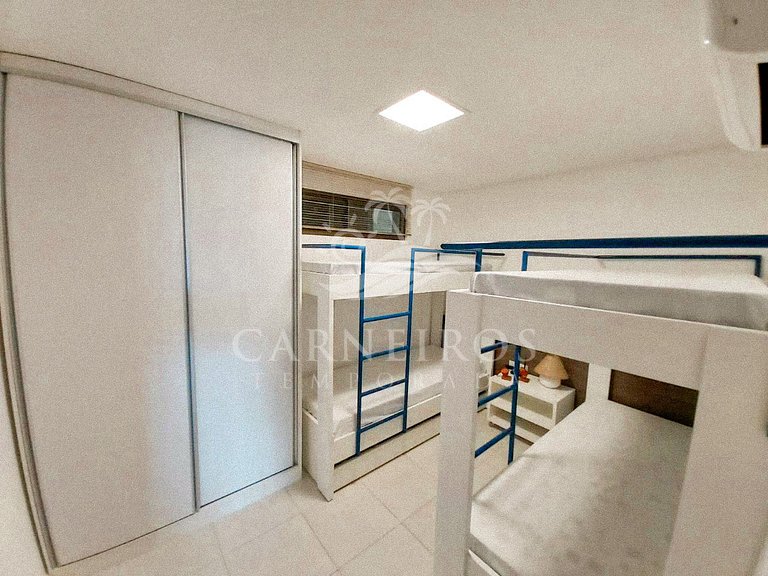 Flat 2 Quartos no Carneiros Beach Resort (C02-1)