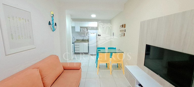 Flat 1 Quarto - Muro Alto Clube - Porto de Galinhas
