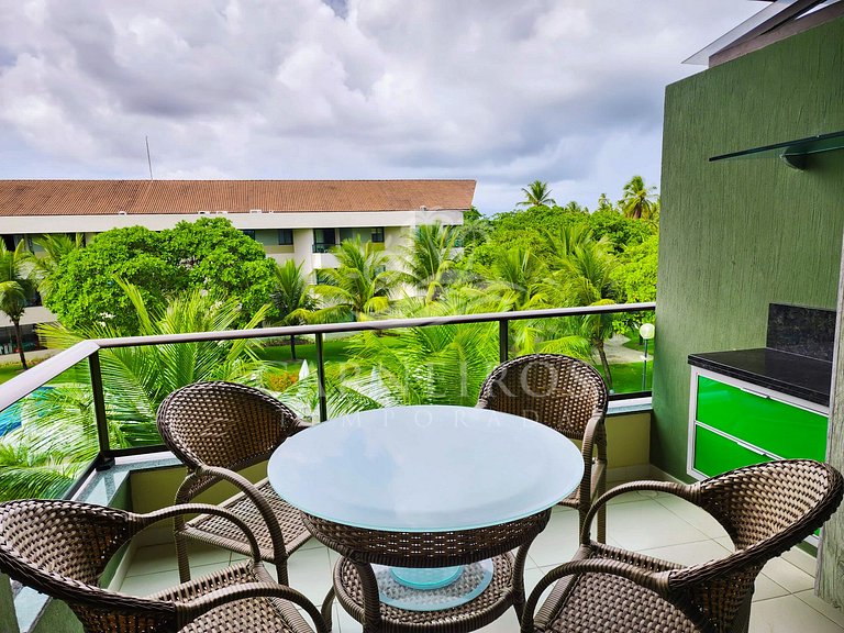 Vista Piscina no Carneiros Beach Resort (C04-2)