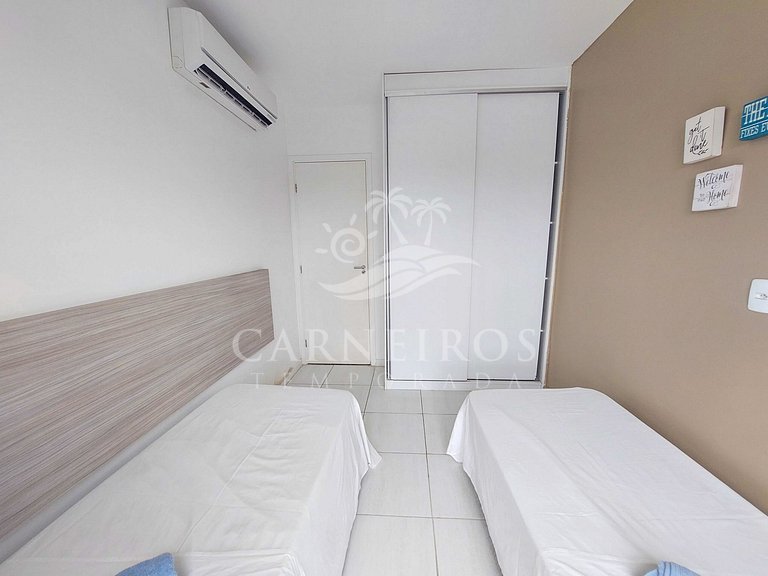 Flat 3 Quartos - Muro Alto Clube - Porto de Galinhas