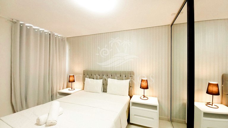 Flat 01 Quarto - Carneiros Beach Resort (C14 D)