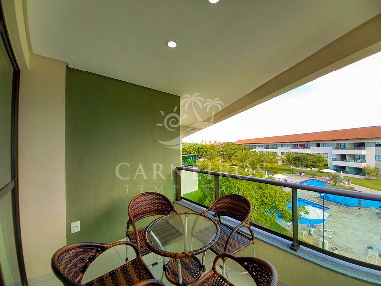 Flat 01 quarto na Praia dos Carneiros - Tamandaré (C17-5)