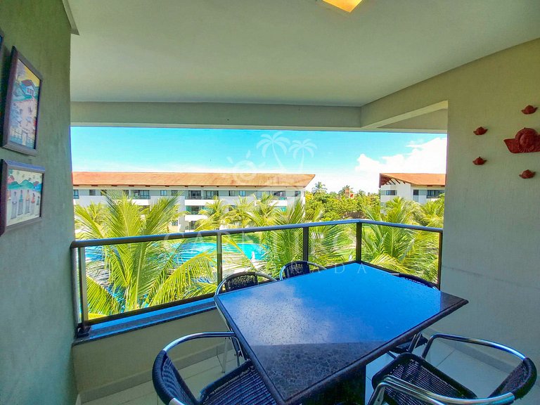 Flat 1 quarto - Carneiros Beach Resort (C11-D)
