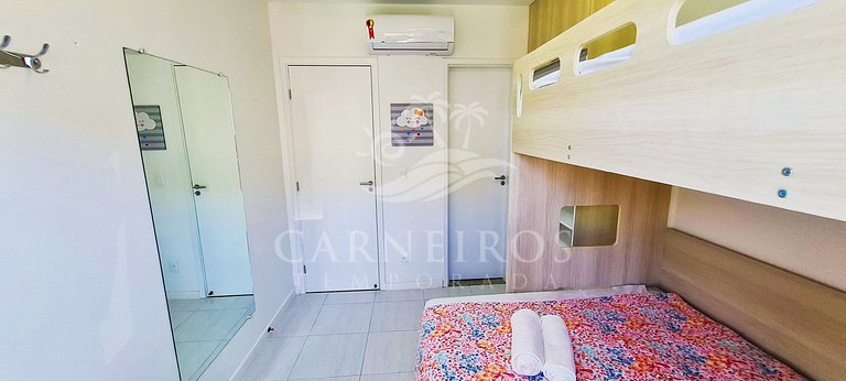 Flat 01 Quarto - Muro Alto Clube - Porto de Galinhas