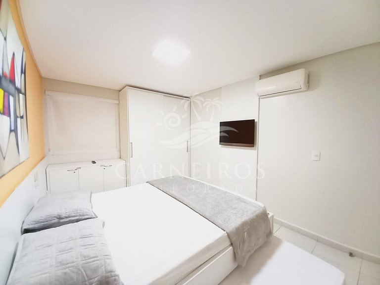 Flat 1 Quarto no Carneiros Beach Resort (A05-E)