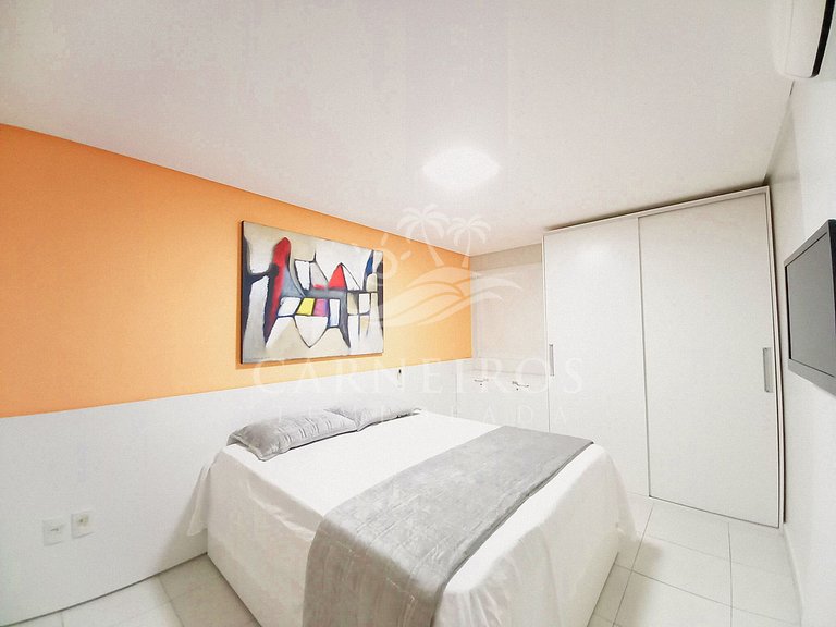 Flat 1 Quarto no Carneiros Beach Resort (A05-E)