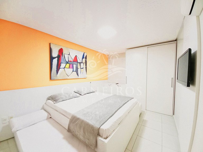Flat 1 Quarto no Carneiros Beach Resort (A05-E)