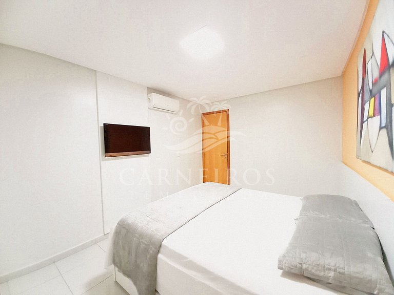 Flat 1 Quarto no Carneiros Beach Resort (A05-E)