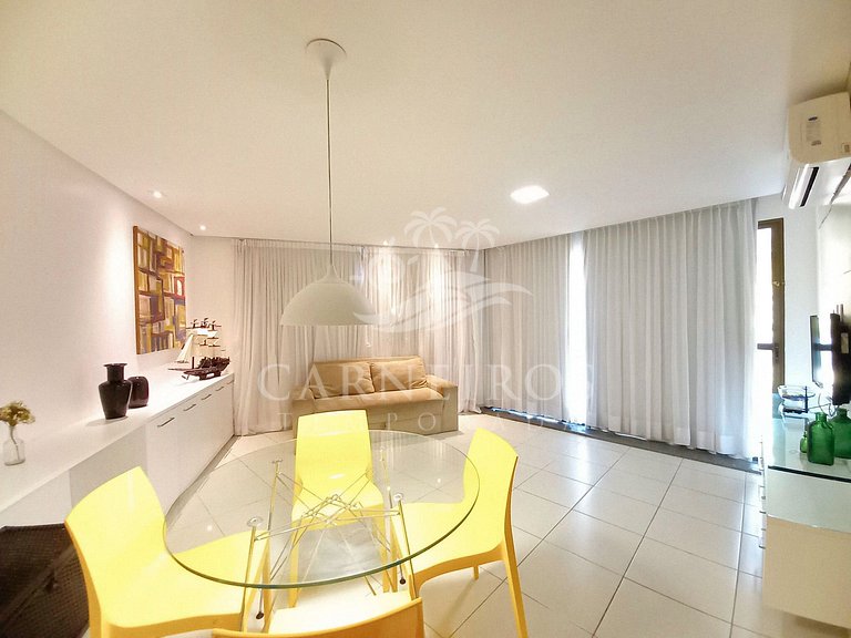 Flat 1 Quarto no Carneiros Beach Resort (A01-4)