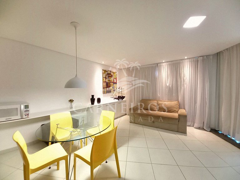 Flat 1 Quarto no Carneiros Beach Resort (A01-4)