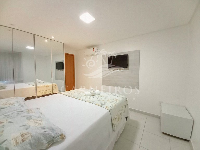 Flat 1 Quarto no Carneiros Beach Resort (A01-4)