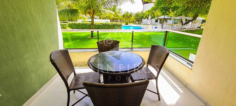 Flat 2 Quartos no Carneiros Beach Resort (A03-2)