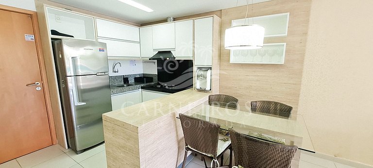 Flat 2 Quartos no Carneiros Beach Resort (A03-2)