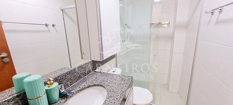 Flat 2 Quartos no Carneiros Beach Resort (A03-2)