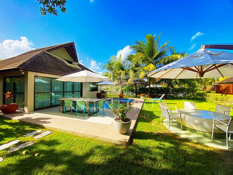 Bangalô Luxo - Piscina Privativa à Beira Mar (A8)