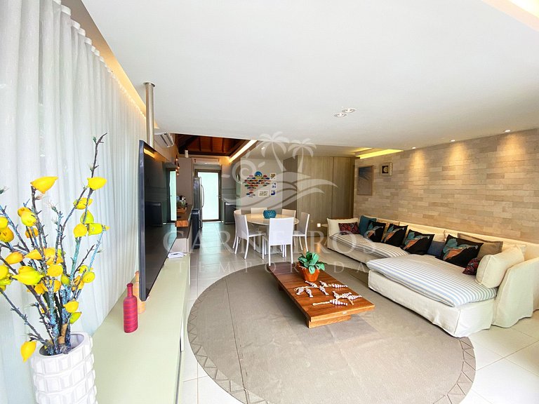 Bangalô Luxo - Piscina Privativa à Beira Mar (A8)