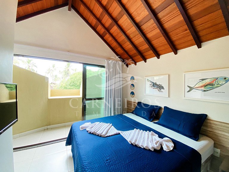 Bangalô Luxo - Piscina Privativa à Beira Mar (A8)