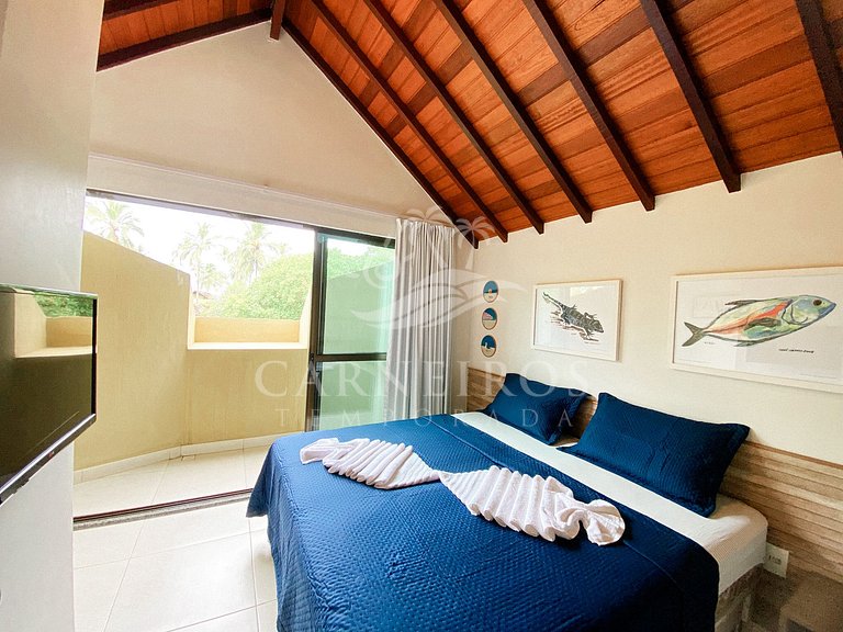 Bangalô Luxo - Piscina Privativa à Beira Mar (A8)
