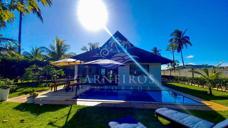 Bangalô Luxo - Piscina Privativa à Beira Mar (A3)