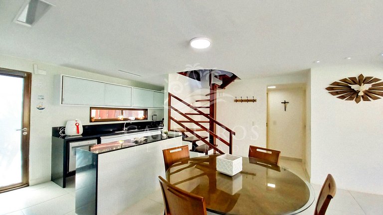 Bangalô Luxo - Piscina Privativa à Beira Mar (A3)