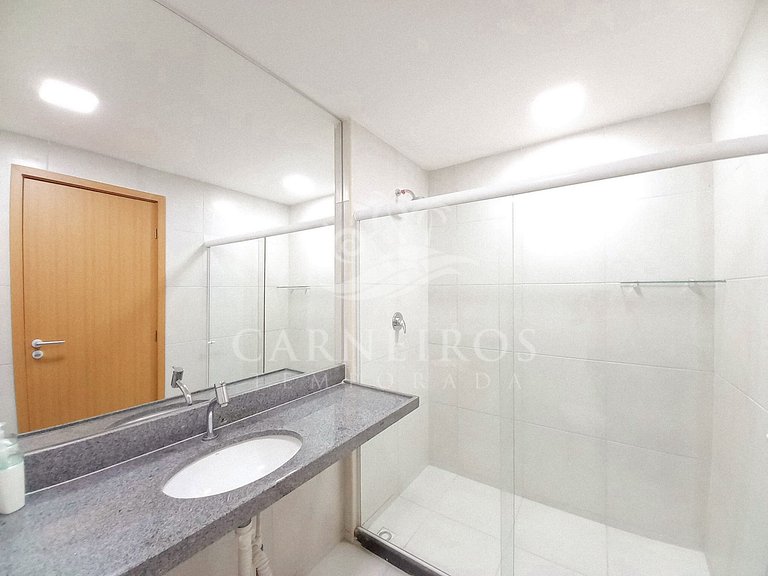 Flat 1 Quarto - Eco Resort Praia dos Carneiros (A17-1)