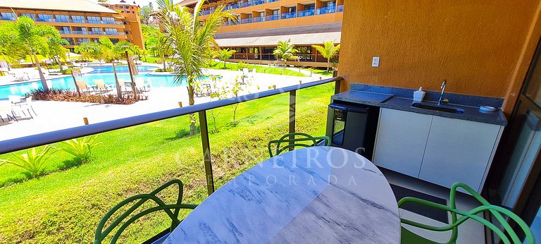 Flat 1 Quarto - Eco Resort Praia dos Carneiros (X07-1)
