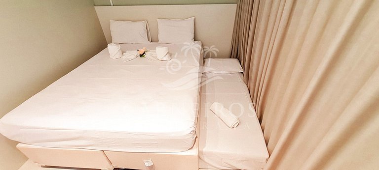 Flat 1 Quarto - Eco Resort Praia dos Carneiros (X07-1)