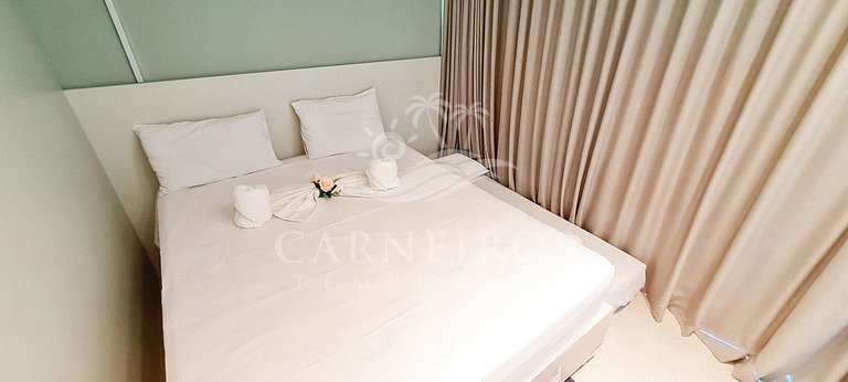 Flat 1 Quarto - Eco Resort Praia dos Carneiros (X07-1)