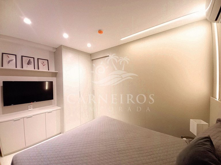 Flat 1 Quarto - Eco Resort Praia dos Carneiros (X07-1)