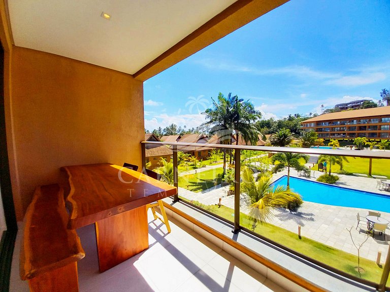 Flat 1 Quarto - Eco Resort Praia dos Carneiros (A12-2)