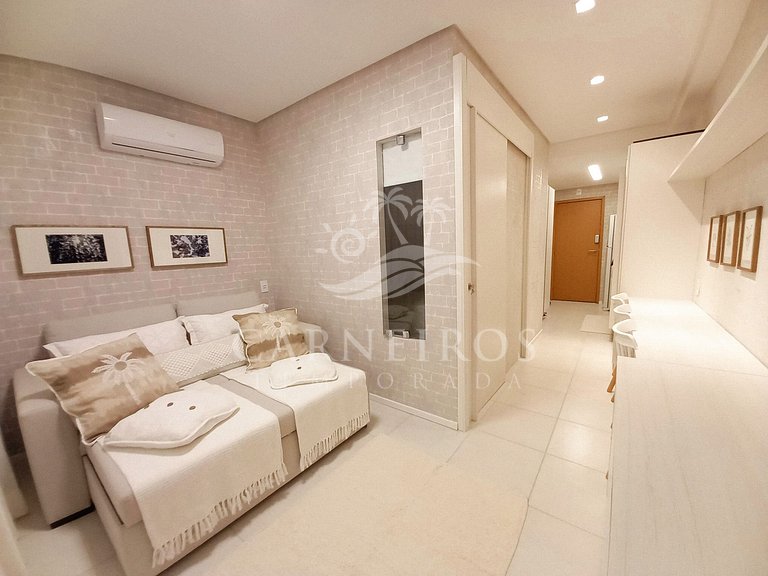 Flat 1 Quarto - Eco Resort Praia dos Carneiros (A12-2)