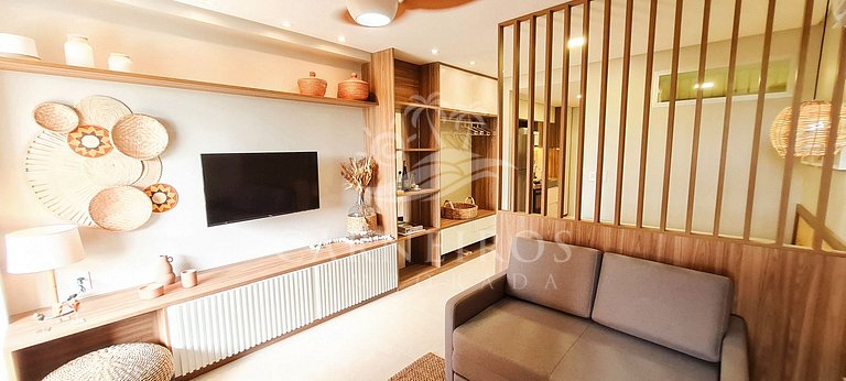 Flat 1 Quarto - Eco Resort Praia dos Carneiros (A22-1)