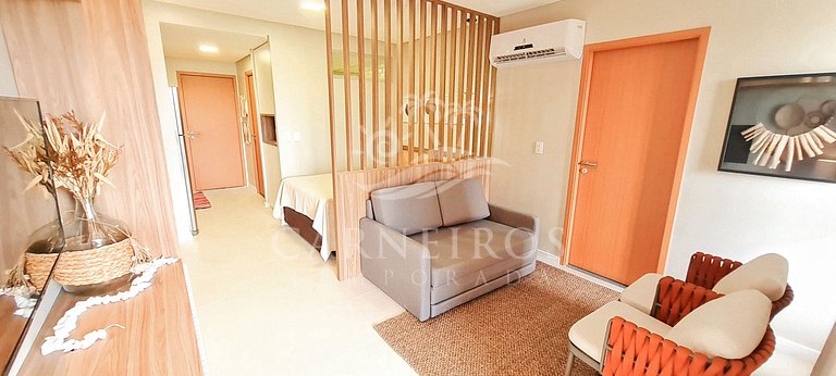 Flat 1 Quarto - Eco Resort Praia dos Carneiros (A22-1)