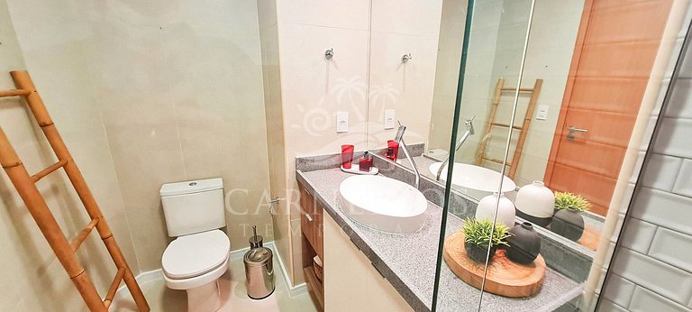 Flat 1 Quarto - Eco Resort Praia dos Carneiros (A22-1)