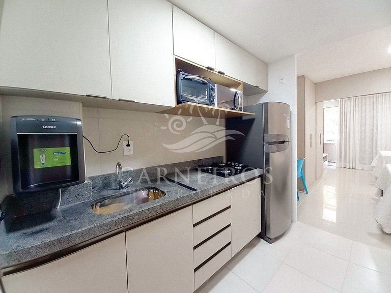 Flat 1 Quarto - Eco Resort Praia dos Carneiros (A25-3)