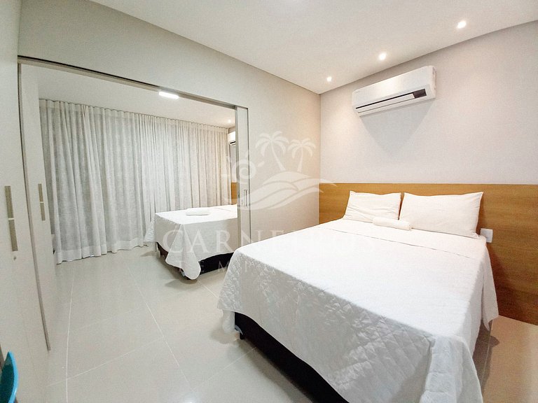 Flat 1 Quarto - Eco Resort Praia dos Carneiros (A25-3)