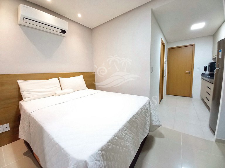 Flat 1 Quarto - Eco Resort Praia dos Carneiros (A25-3)