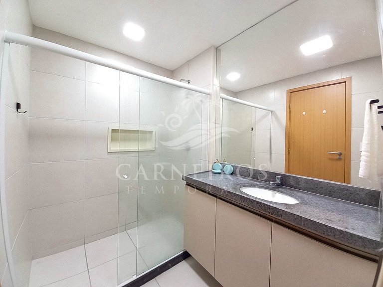 Flat 1 Quarto - Eco Resort Praia dos Carneiros (A25-3)