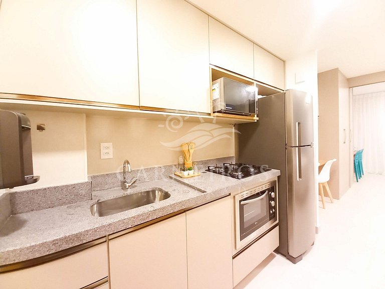 Flat 01 Quarto - Eco Resort Praia dos Carneiros (B19-3)