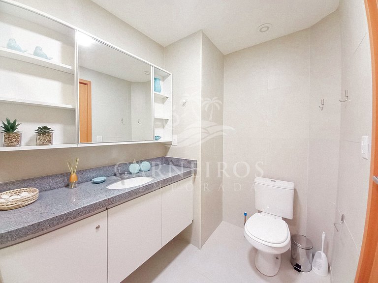 Flat 01 Quarto - Eco Resort Praia dos Carneiros (B19-3)