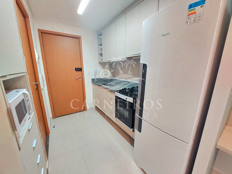 Flat 01 Quarto - Eco Resort Praia dos Carneiros (B25-3)