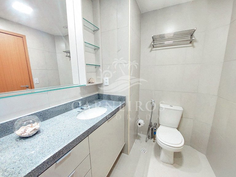 Flat 01 Quarto - Eco Resort Praia dos Carneiros (B25-3)