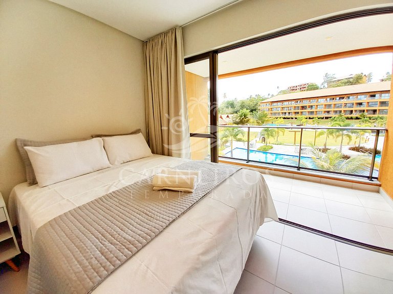 Flat 01 Quarto - Eco Resort Praia dos Carneiros (A11-2)