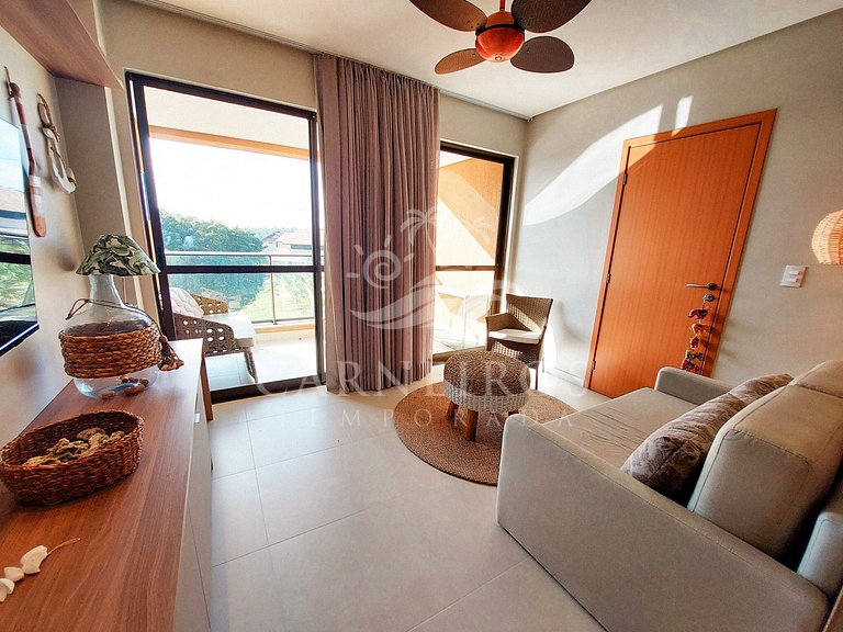 Flat 1 Quarto - Eco Resort Praia dos Carneiros (A21-1)