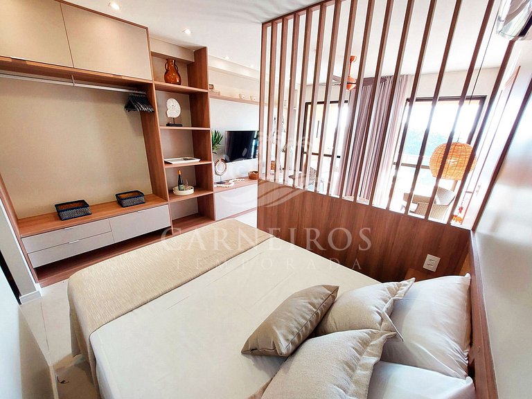 Flat 1 Quarto - Eco Resort Praia dos Carneiros (A21-1)