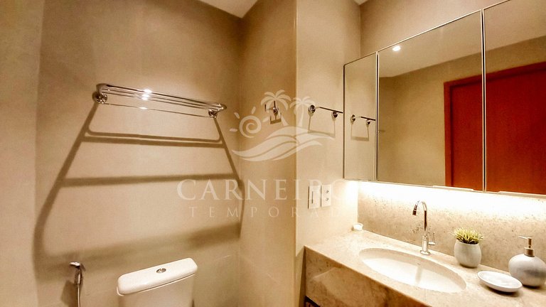 Flat 1 Quarto - Eco Resort Praia dos Carneiros (A15-1)