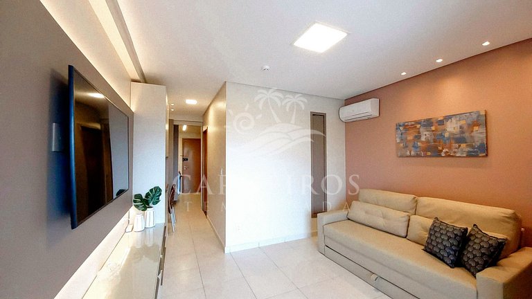 Flat 1 Quarto - Eco Resort Praia dos Carneiros (A05-1)