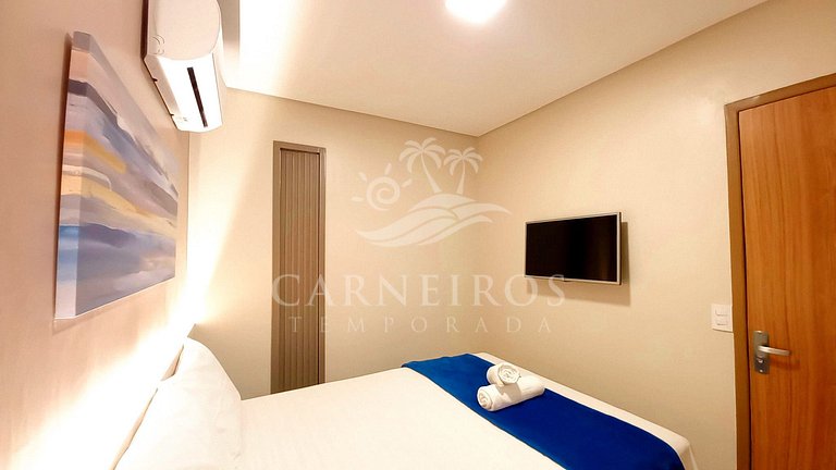 Flat 1 Quarto - Eco Resort Praia dos Carneiros (A05-1)