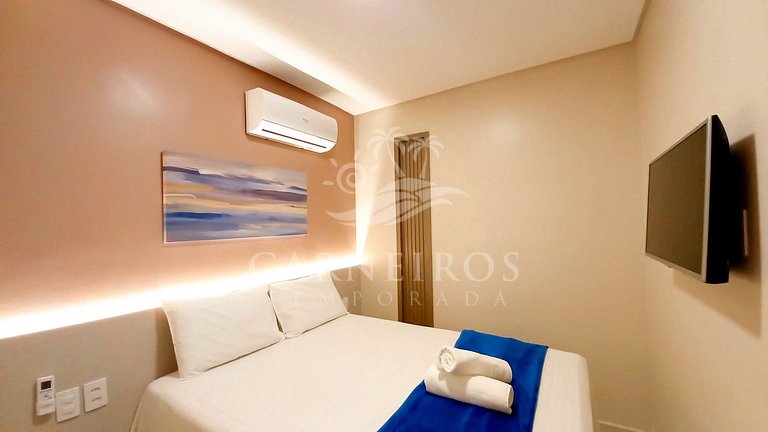Flat 1 Quarto - Eco Resort Praia dos Carneiros (A05-1)