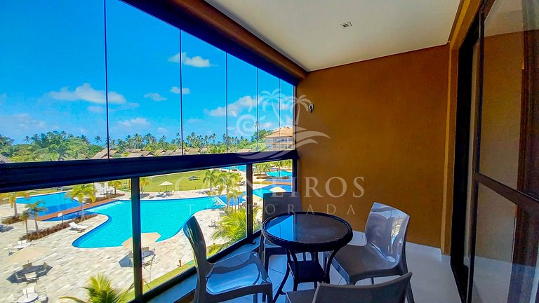 Flat 1 Quarto - Eco Resort Praia dos Carneiros (A05-1)